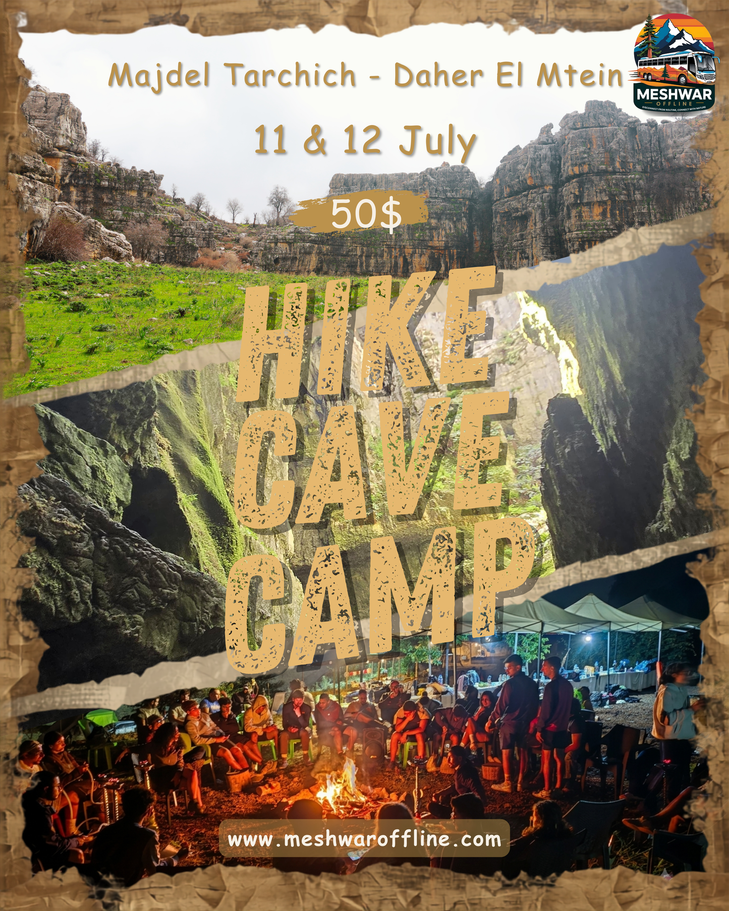3 in 1 Camp -Majdel Tarchich- 11 & 12 July 2026
